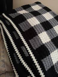 Gingham Blanket W Moss Stitch Border Moss Stitch Crochet Blanket Border Crochet Blanket