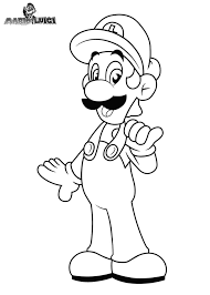 The characters have come together to find out who is the fastest in racing games. Super Mario Coloring Pages Luigi