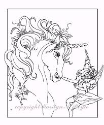 Fairy Unicorn Printable Coloring Page Digital Download Etsy Unicorn Coloring Pages Horse Coloring Pages Fairy Coloring Pages
