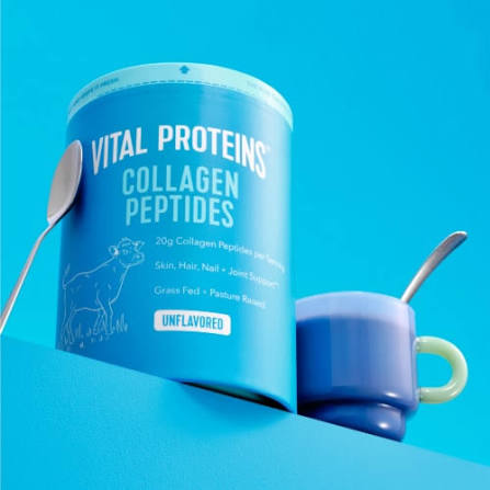 Vital Proteins Collagen Peptides for Skin, Hair, Nail & Joint Support 20g Collagen Unflavored Powder, 20 oz - City Market