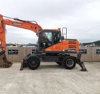 DOOSAN DX140-5W WHEELED EXCAVATOR 2017 1 OWNER