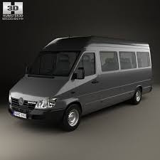 3d Model Of Mercedes Benz Sprinter 903 Passenger Van L3h2 2000 Benz Sprinter Sprinter Mercedes Benz