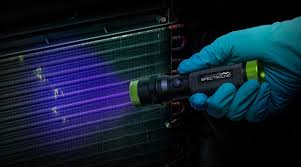 There are a few ways to find a leak which depends on how big the leak is. How Fluorescent Dyes Benefit Leak Detection Procedures In Air Conditioning And Refrigeration Systems Spectroline