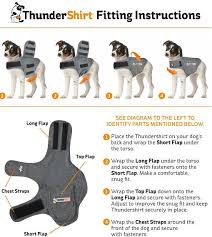 thundershirt anxiety calming aid for dogs blue polo x small