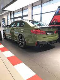 Bmw M5 In Urban Green Individual Bmw Bmw M5 Car In The World