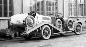 Mercedes 1924 Race Transporter Old Race Cars Race Cars Classic Racing Cars