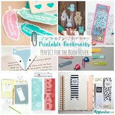 23 printable bookmarks perfect for the book lover tip junkie