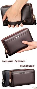 Men Clutch Wallet Waterproof Business Long Zipper Wallet Phone Holder Men S Bags From Luggage Bags On Banggood Com Leather Clutch Wallet Leather Wallet Womens Business Bag