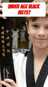 Who can get a 5th degree black belt at 19?