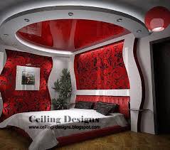 Circular Strech Red Bedroom Ceiling Design With Tin Frame Jpg 594 526 Pixels Decoracao De Interiores Interiores Quarto Luxo