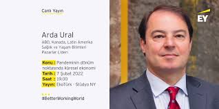 ABD, Kanada, Latin Amerika Sağlık ve Yaşam Bilimleri Pazarlar Liderimiz Arda  Ural, 'Pandeminin dönüm noktasında küresel ekonomi' konusunu değerlendirmek  üzere bugün 19.00'da EkoTürk, Stüdyo New York programına konuk olacaktır.  #BetterWorkingWorld