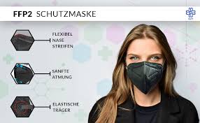 Bei amazon und auch anderen händlern im netz gibt es viele masken zu kaufen. Ffp2 Maske Schwarz Black Edition Schachtel A 10 Stuck Ce Zertifiziert Masken Mundschutz Mit Gummiband Und Anpassbarem Nasenbuge 5 Filtrationsschichten Schwarze Amazon De Baumarkt