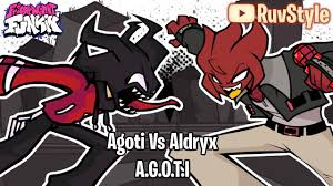 FNF A.G.O.T.I but Aldryx vs Agoti - YouTube