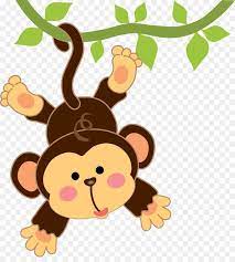 Infant Cartoon Monkey Drawing Clip Art Safari Monkey Cliparts Png Is About Is Moja Strona Baby Jungle Animals Cartoon Monkey Drawing Monkey Drawing