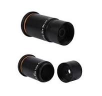 Telescope Eyepiece Astronomy Lens, 66-Degree Wide View 6mm Focal Length  High Power Multi-Coated Sharp, 1.25 Inch for Astronomy Viewing Black