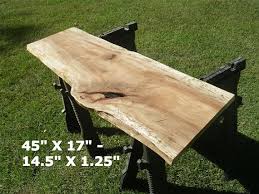 Live Edge Sweet Gum Finished Wood Slab Bar Top Diy Desk Natural Edge Work Station Console Foyer Side Coffee Table Counte Wood Slab Sweet Gum Wood Finish