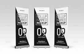 Download Roll Up Banner Mockup By 102design Graphicriver PSD Mockup Templates
