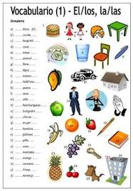80 Spanish Worksheets For Beginners Hojas De Ejercicios No Prep Espagnol Apprendre Vocabulaire Espagnol Enseigner L Espagnol