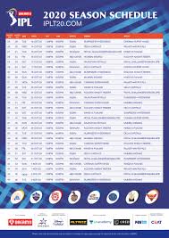 It also has a feature called cricbuzz live where experts give their opinion. Ipl 2020 Schedule Cricbuzz Points Table