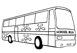 Gambar mewarnai untuk anak, kejayan, yogyakarta, indonesia. Gambar Mewarnai Bus