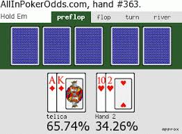 online poker odds calculator in boston