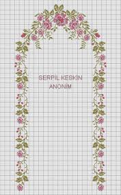 Seccade Modelleri Cross Stitch Patterns Flowers Cross Stitch Rose Cross Stitch Flowers
