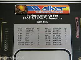 Details About Edelbrock Carter Afb High Performance Carburetor Jet Master Tuning Kit 46 Pieces