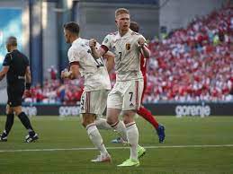 Born 28 june 1991) is a belgian professional footballer who plays as a midfielder for premier league club manchester city. Euro 2020 Belgium S De Bruyne Witsel Hazard Step Up To Make The Difference Against Brave Denmark Football Gulf News