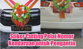 Dec 31, 2020 · 1. Stiker Cutting Pelat Mobil Pengantin Inspirasi Cuttingstickerupdate