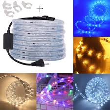 220v Neon Strip Led Rope Light 360 Round Two Wire Waterproof Neon Strip Rgb Warm White Red Blue White Yellow 1m 10m 20m 50m 100m Led Strips Aliexpress
