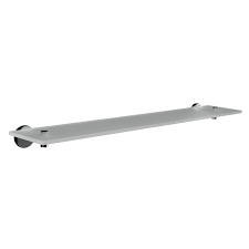 Find great deals on ebay for bathroom glass shelf. Ws Bath Collections Duemila Frosted Polished Chrome Glass Bathroom Shelf Rona