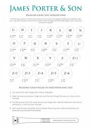 Ring sizes can be measured physically by a paper, plastic, or metal ring sizer (as a gauge) or by measuring the inner diameter of a ring that already fits. How To Measure Ring Size Uk Ring Size Chart Guide James Porter