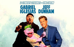Gabriel Iglesias with Jeff Dunham