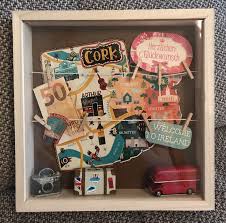 Diy Ireland Travel Voucher Reisegutschein Irland Geschenk Geburtstag Diy Geburtstag Geschenk Ireland Irland Reisegu Manualidades Etiquetas Vintage Deco