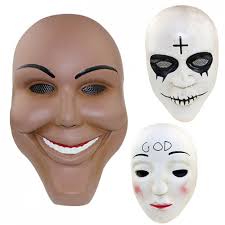 Trick or treat studios does not accept cancellations after an approved order has been processed. Grp Mask The Purge Anarchy Mask God Mask Cross Mask Smile Mask Glass Fiber Reinforced Plastics Mask