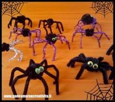 Tutorial Ragni Con Scovolini Di Ciniglia Ragno Di Halloween Halloween Cose Di Halloween