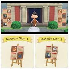 Museum Signage Creator Code Ma 6048 4468 2291 Acqr Animal Crossing Animal Crossing Qr Animal Crossing Villagers