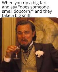 Leonardo Dicaprio Laughing Is The Perfect Meme For Connoisseurs Of The Dad Joke Laugh Meme Really Funny Memes Dark Humour Memes