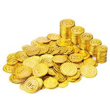 You can also add them to goody bags or use them to decorate. Wowok 200 Pcs Plastic Gold Coins For Pretend And Play Pirates Treasure Coins Play Money For Kids Counting Math Bag Stuffers Prize Hallowmas Christmas Party Favors Decoration Golden Coins Buy Online In