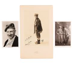 Harry Lauder (3) Signed Photographs
