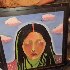 Cynthia Clay Original Painting-one of a kind-Custom Painting-Clouds