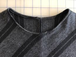 If you're looking for a good pattern to practice your new skill on checkout the classic ringer tee or grand slam tee & dress for the kids and the rainier raglan for women. Neckline Binding For Knits Threads