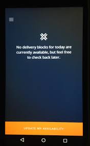 The flex app sends out a notification one hour before your block starts. No Delivery Blocks Flex Driver Tips