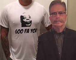 Howard sterns beetle juice hangs at the dizzy bulldog | monsterphoto. Beetlejuice Goo Fa You Tshirt Howard Stern Show Baba Booey Hit Em With The Hein T Shirts Aliexpress