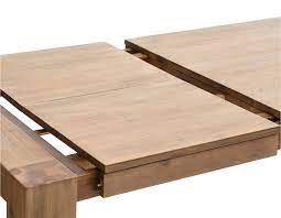 hamburg table a rallonge en bois massif gris extendable dining table dining table solid wood