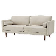 Check out our lifestyle brands below to find your iq! Inspire Q Oisha Sofa In Oatmeal Bed Bath Beyond