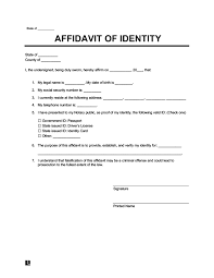 If you cannot find what you are looking for please refer below to the list of services which may be provided elsewhere or the british. Create An Affidavit Of Identity Free Template Legaltemplates