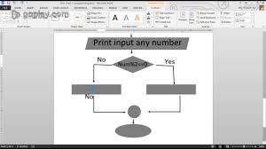 How To Draw A Flow Chart In Ms Office 2013