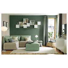 Sanela Cushion Cover Light Beige 20x20 50x50 Cm Ikea Living Room White Green Living Room Decor Living Room Green