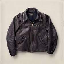A Guide To Buying Ralph Lauren Rrl Leather Jacket Morrow Black Xxl Leather Jacket Jackets Denim And Supply